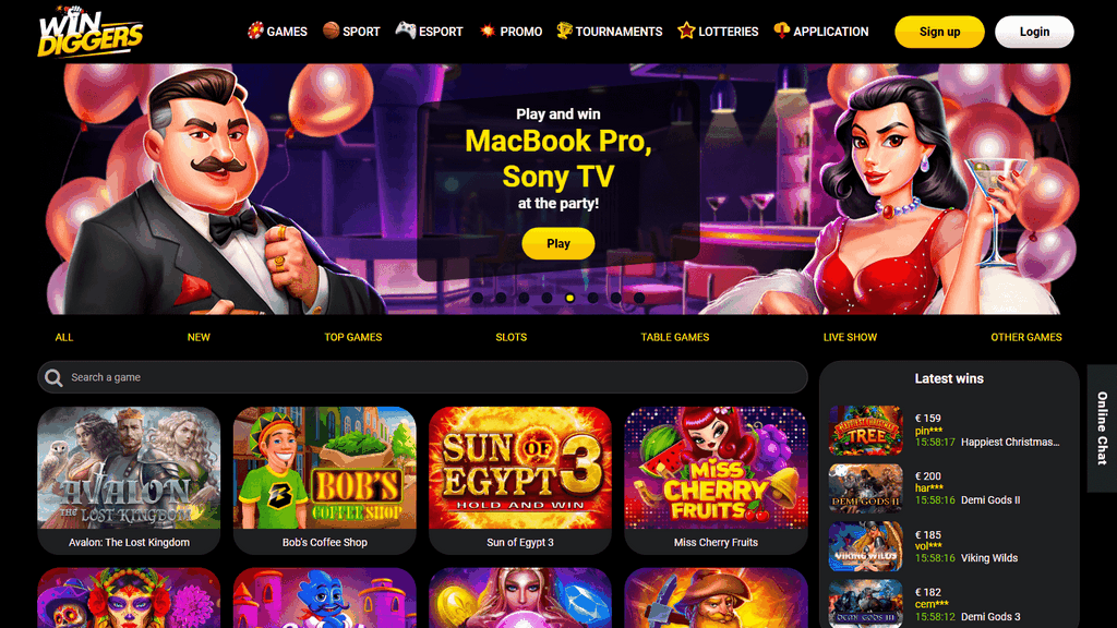 Win Diggers Gambling Establishment Testimonial: Obtain a Bonus 450% as much as euro 3,000
