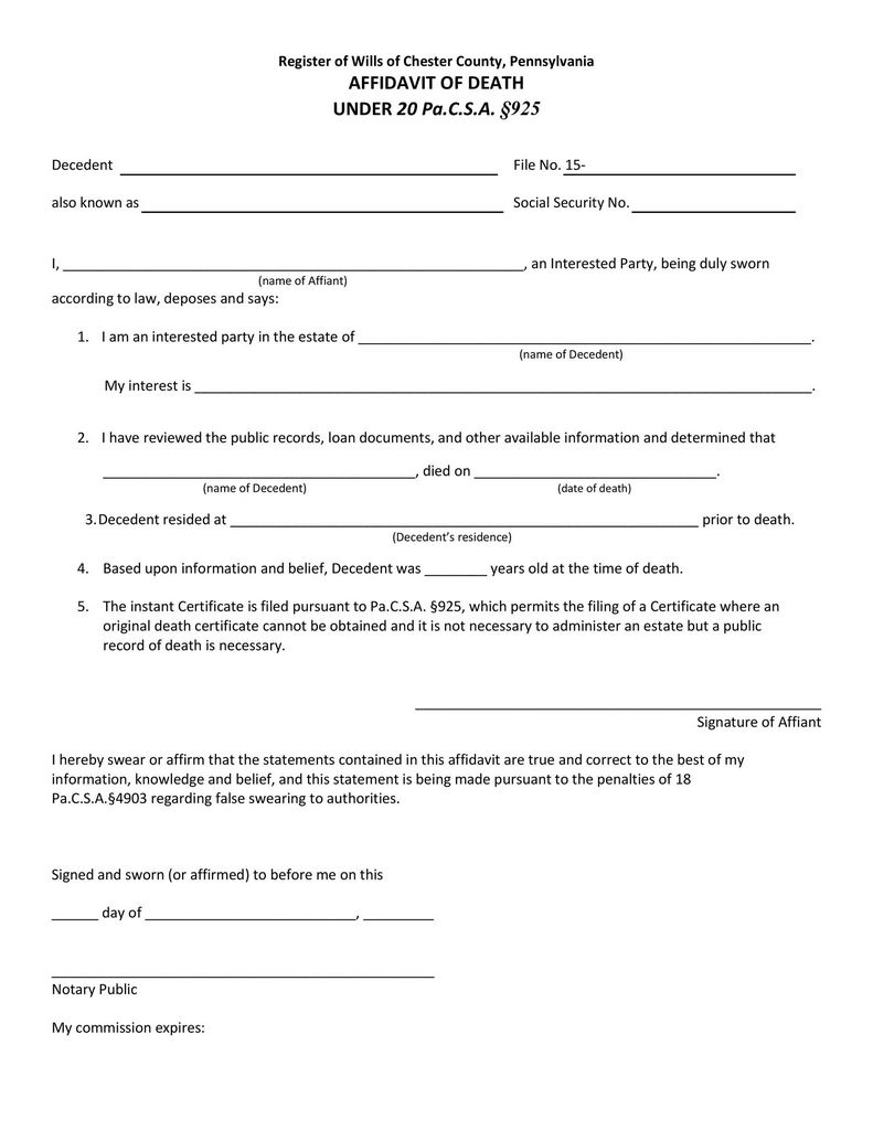 Finding the Significance of Lawful Affidavits in Everyday Life