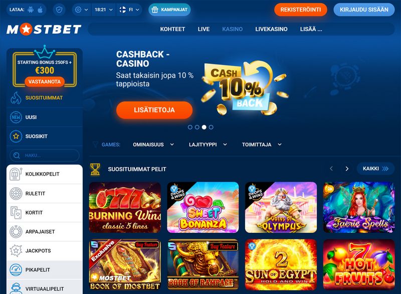 MostBet Gambling Establishment Bonus